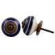 Mixed Color Striped Dresser Knob